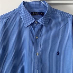 Polo R. Lauren men’s classic stripe dress shirt